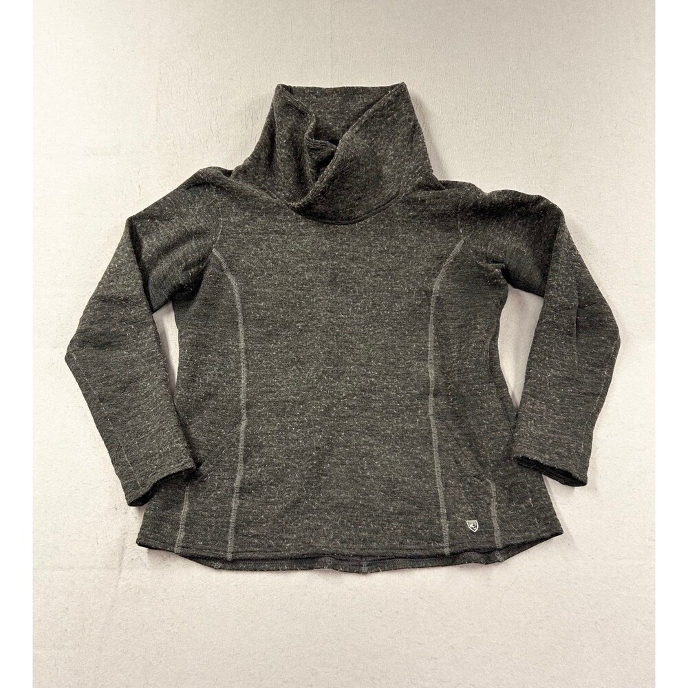 KUHL Athena Pullover Sweatshirt Charcoal Grey Women's Medium